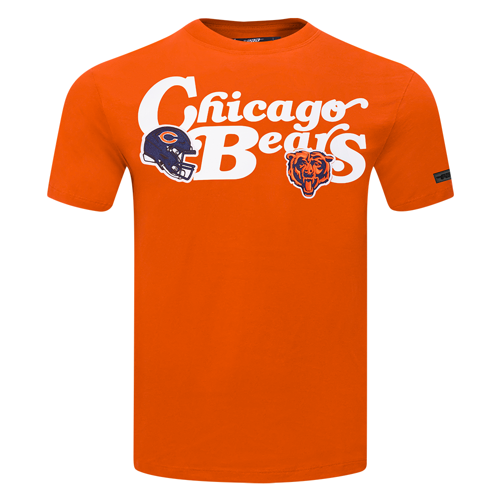 NFL CHICAGO BEARS SOUVENIR MEN'S SINGLE JERSEY TEE (ORANGE)