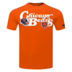NFL CHICAGO BEARS SOUVENIR MEN'S SINGLE JERSEY TEE (ORANGE)