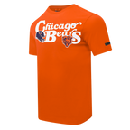 NFL CHICAGO BEARS SOUVENIR MEN'S SINGLE JERSEY TEE (ORANGE)