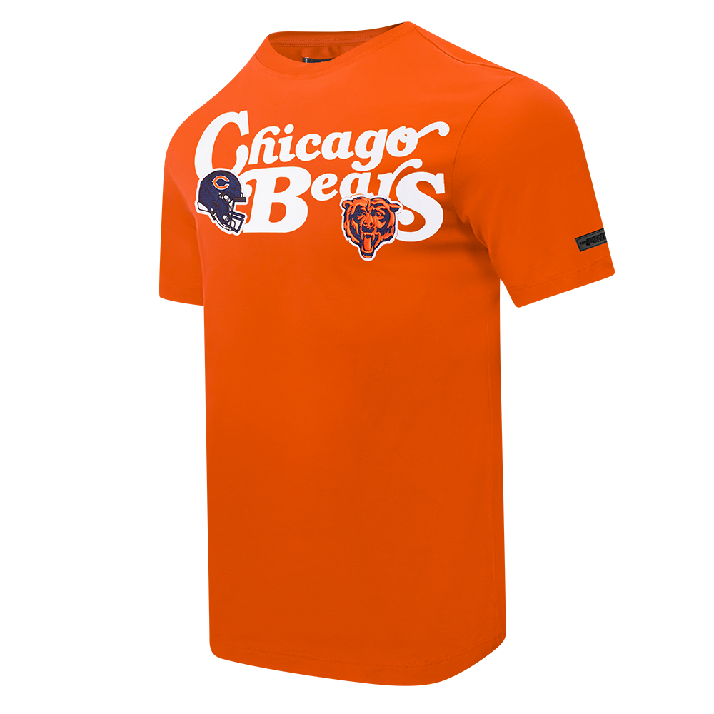 NFL CHICAGO BEARS SOUVENIR MEN'S SINGLE JERSEY TEE (ORANGE)