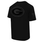 NFL CHICAGO BEARS REBEL ATHLETICS T-SHIRT EN JERSEY SIMPLE À LOGO EMPILÉ POUR HOMME (NOIR)