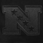 NFL CHICAGO BEARS REBEL ATHLETICS T-SHIRT EN JERSEY SIMPLE À LOGO EMPILÉ POUR HOMME (NOIR)