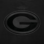 NFL CHICAGO BEARS REBEL ATHLETICS T-SHIRT EN JERSEY SIMPLE À LOGO EMPILÉ POUR HOMME (NOIR)
