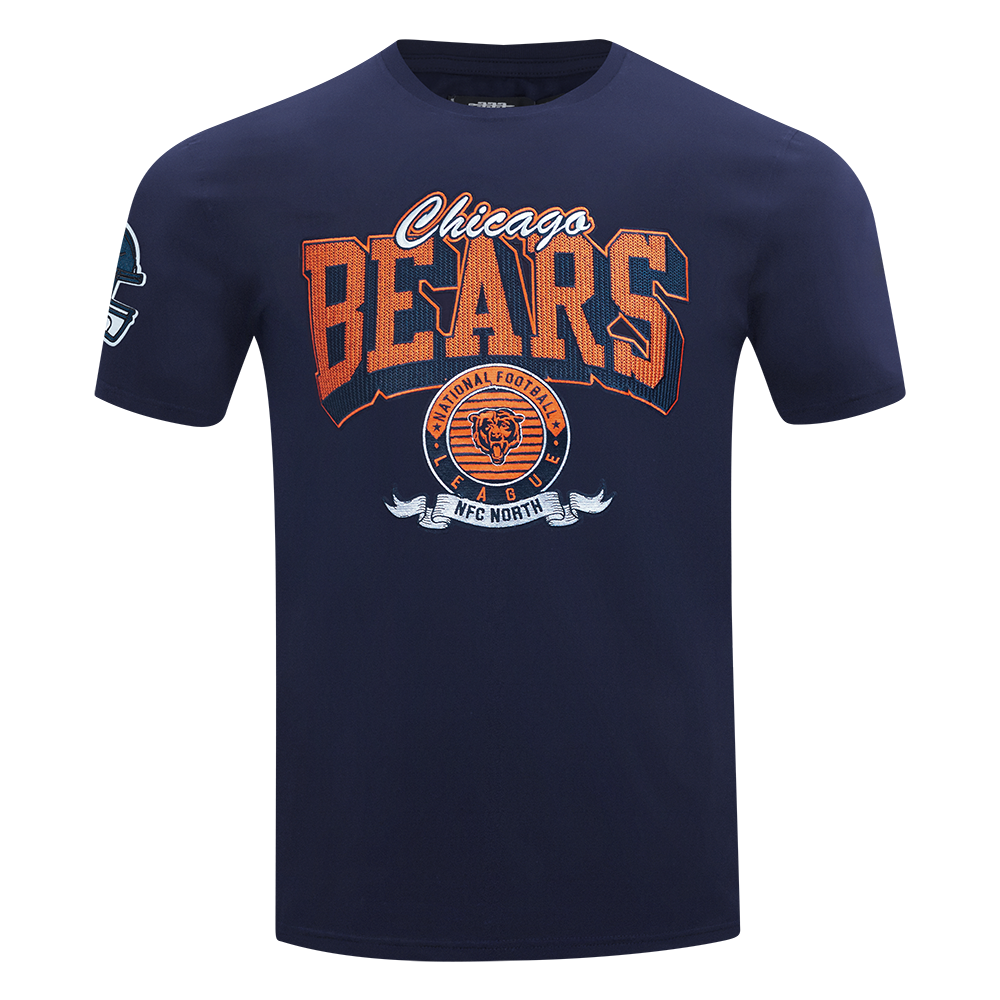 NFL CHICAGO BEARS TEAM BADGE MEN'S WM SJ TEE (MIDNIGHT NAVY)