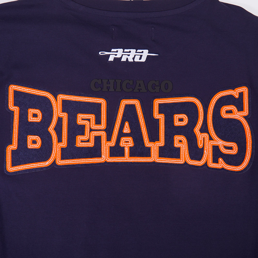 NFL CHICAGO BEARS MEN'S S/S TEE (MIDNIGHT NAVY)