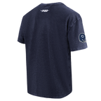 NFL CHICAGO BEARS FIRST TEAM MEN'S S/S TEE (WASHED MIDNIGHT NAVY)