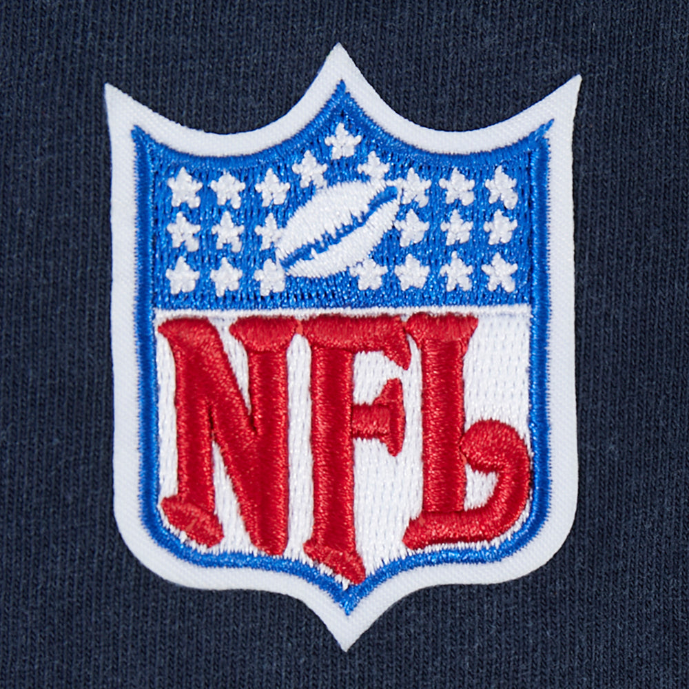 NFL CHICAGO BEARS FIRST TEAM MEN'S S/S TEE (WASHED MIDNIGHT NAVY)