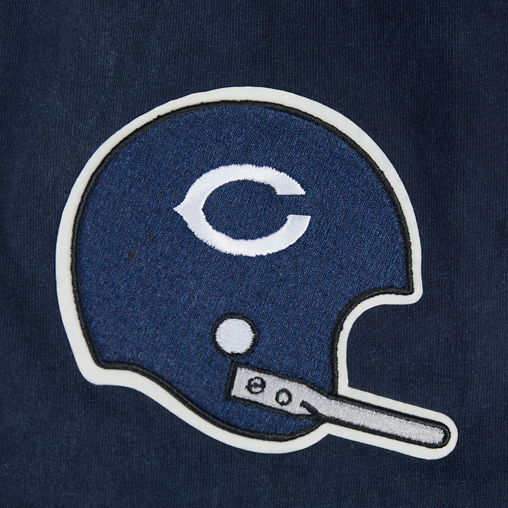 NFL CHICAGO BEARS FIRST TEAM MEN'S S/S TEE (WASHED MIDNIGHT NAVY)
