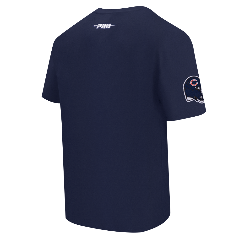 NFL CHICAGO BEARS T-SHIRT À MANCHES COURTES POUR HOMME (MARINE MINUIT)