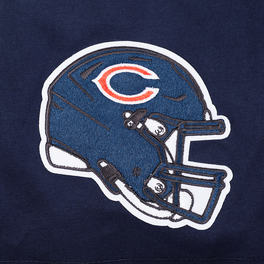 NFL CHICAGO BEARS T-SHIRT À MANCHES COURTES POUR HOMME (MARINE MINUIT)
