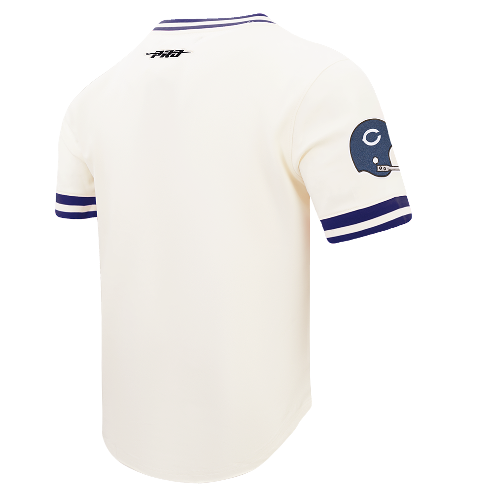 NFL CHICAGO BEARS RETRO CLASSICS MEN'S SHIRT (EGGSHELL/ MIDNIGHT NAVY)