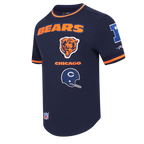 NFL CHICAGO BEARS RETRO CLASSICS MEN'S SHIRT (MIDNIGHT NAVY/ORANGE/MIDNIGHT NAVY)