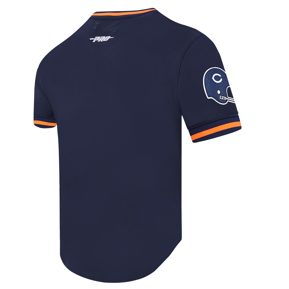 NFL CHICAGO BEARS RETRO CLASSICS MEN'S SHIRT (MIDNIGHT NAVY/ORANGE/MIDNIGHT NAVY)