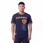 NFL CHICAGO BEARS RETRO CLASSICS MEN'S SHIRT (MIDNIGHT NAVY/ORANGE/MIDNIGHT NAVY)