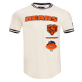NFL CHICAGO BEARS RETRO CLASSIC MEN'S TEE (EGGSHELL/ MIDNIGHT NAVY)