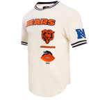 NFL CHICAGO BEARS RETRO CLASSIC MEN'S TEE (EGGSHELL/ MIDNIGHT NAVY)