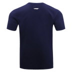 NFL CHICAGO BEARS RETRO CLASSIC T-SHIRT À RAYURES POUR HOMME (MARINE MINUIT/ORANGE/MARINE MINUIT)