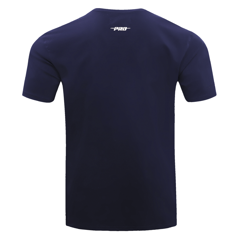 NFL CHICAGO BEARS RETRO CLASSIC T-SHIRT À RAYURES POUR HOMME (MARINE MINUIT/ORANGE/MARINE MINUIT)