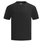 NFL CHICAGO BEARS NEUTRAL T-SHIRT EN JERSEY DE COTON À ÉPAULES TOMBANTES (NOIR)