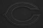 NFL CHICAGO BEARS NEUTRAL T-SHIRT EN JERSEY DE COTON À ÉPAULES TOMBANTES (NOIR)