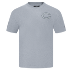 NFL CHICAGO BEARS NEUTRAL MEN'S DROP SHOULDER TEE (DARK HEATHER GRAY)