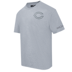 NFL CHICAGO BEARS NEUTRAL MEN'S DROP SHOULDER TEE (DARK HEATHER GRAY)