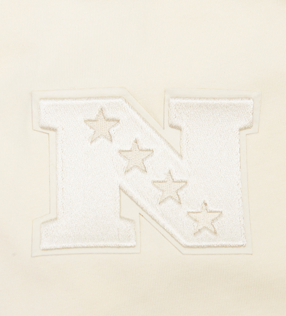 NFL CHICAGO BEARS NEUTRAL T-SHIRT EN JERSEY DE COTON À ÉPAULES TOMBANTES (COQUILLE D'ŒUF)