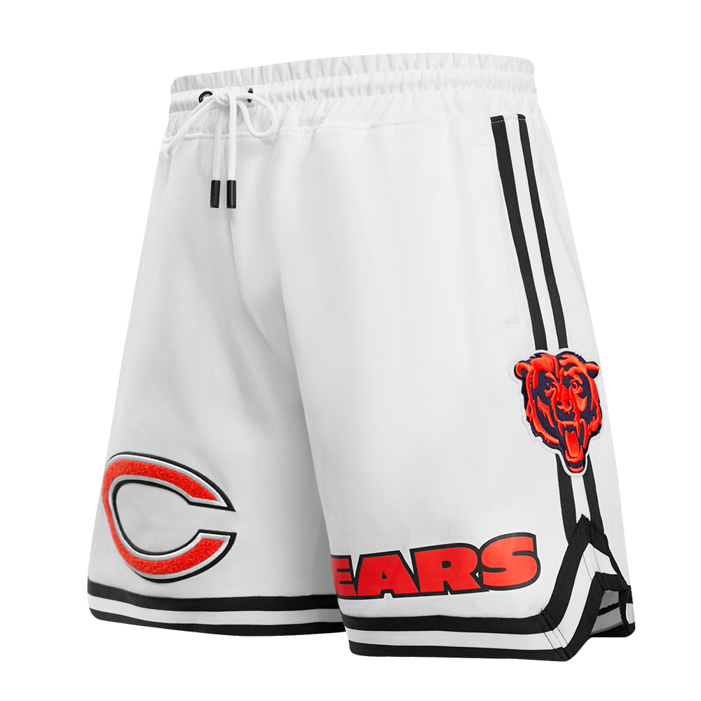 NFL CHICAGO BEARS CLASSIC CHENILLE MEN'S SHORT (WHITE)