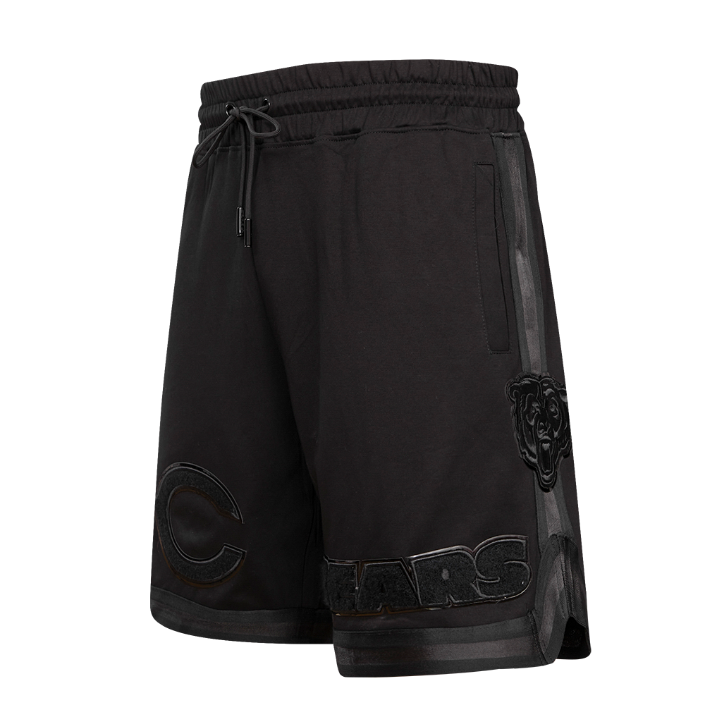 NFL CHICAGO BEARS TRIPLE BLACK MEN'S SHORT (TRIPLE BLACK)