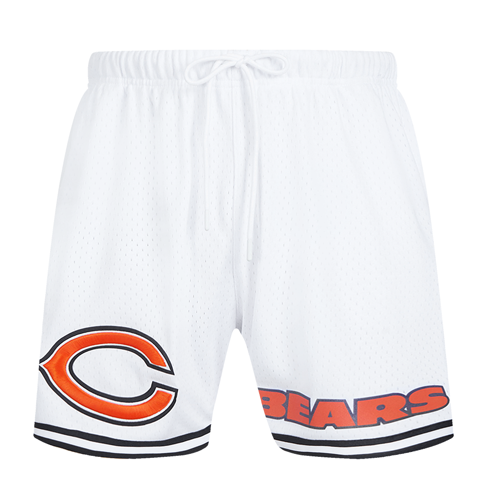 NFL CHICAGO BEARS MESH SHORT (WHITE/MIDNIGHT NAVY)
