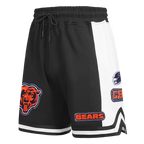 NFL CHICAGO BEARS DIY PICK STITCH MEN'S DOUBLE KNIT 2.0 SHORT (BLACK)