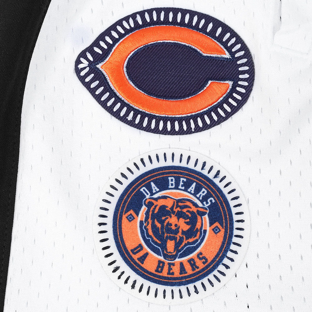 NFL CHICAGO BEARS DIY PICK STITCH MEN'S DOUBLE KNIT 2.0 SHORT (BLACK)