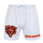 NFL CHICAGO BEARS SOUVENIR MEN'S MESH SHORT (WHITE)
