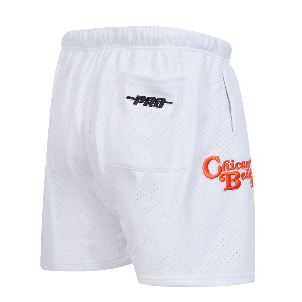NFL CHICAGO BEARS SOUVENIR MEN'S MESH SHORT (WHITE)