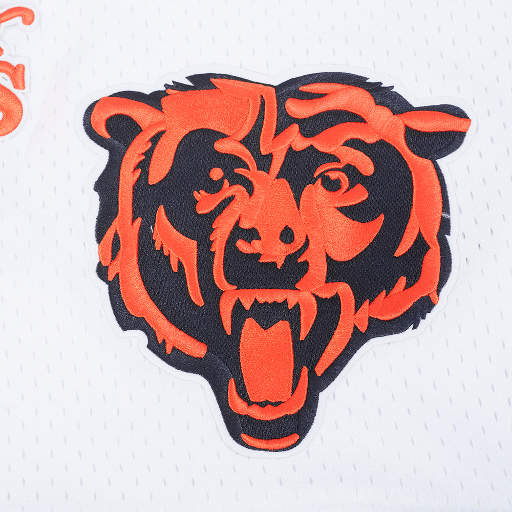 NFL CHICAGO BEARS SOUVENIR MEN'S MESH SHORT (WHITE)