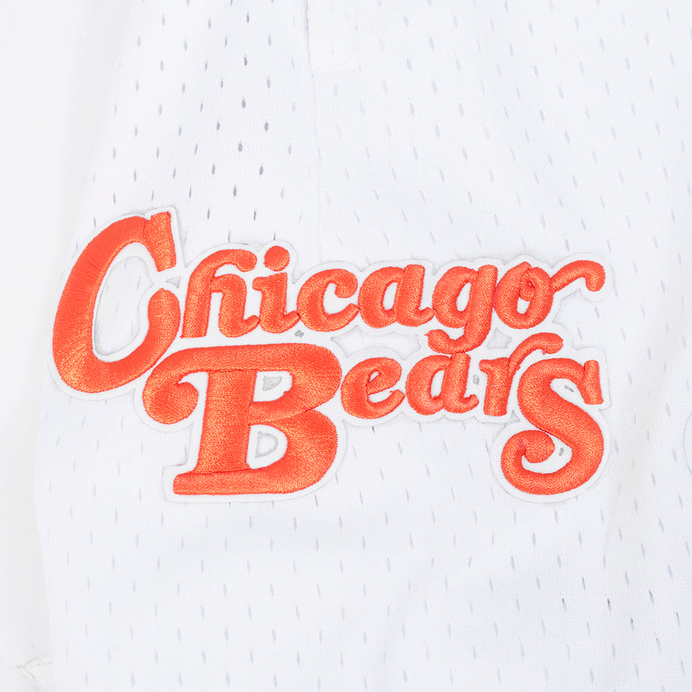 NFL CHICAGO BEARS SOUVENIR MEN'S MESH SHORT (WHITE)