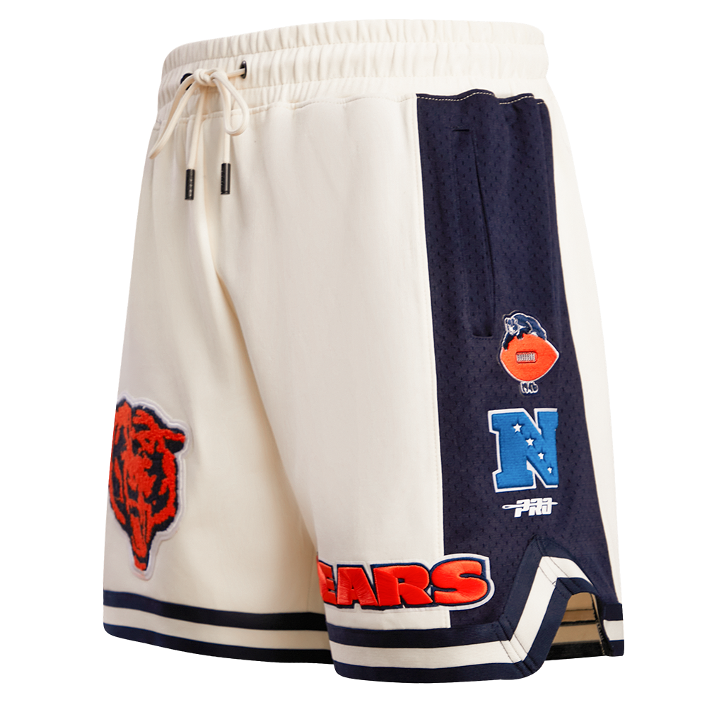 NFL CHICAGO BEARS RETRO CLASSIC SHORT 2.0 POUR HOMME (COQUILLE D'ŒUF/MARINE MINUIT)