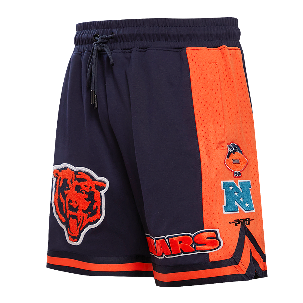 NFL CHICAGO BEARS RETRO CLASSIC MEN'S 2.0 SHORT (MIDNIGHT NAVY/ORANGE/MIDNIGHT NAVY)