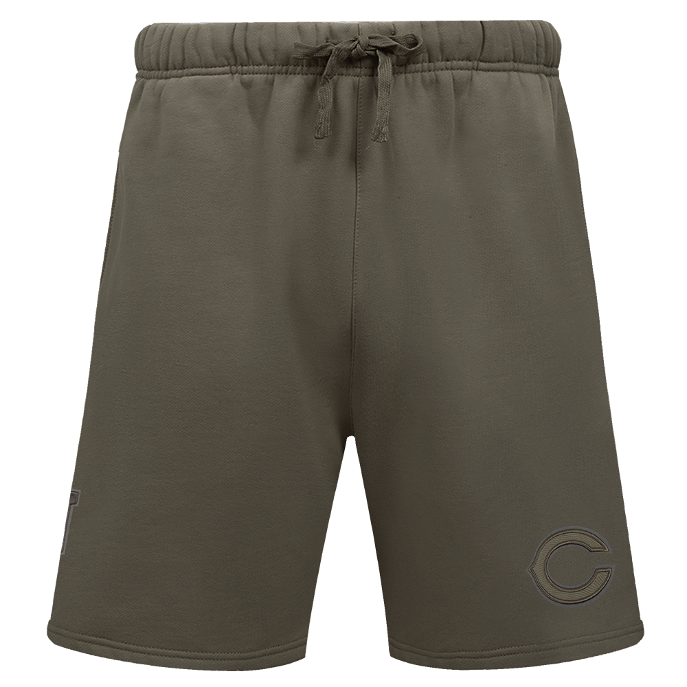 NFL CHICAGO BEARS NEUTRAL FLC SHORT (DARK TAUPE)