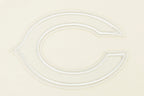 NFL CHICAGO BEARS NEUTRAL MEN'S SHORT (EGGSHELL)