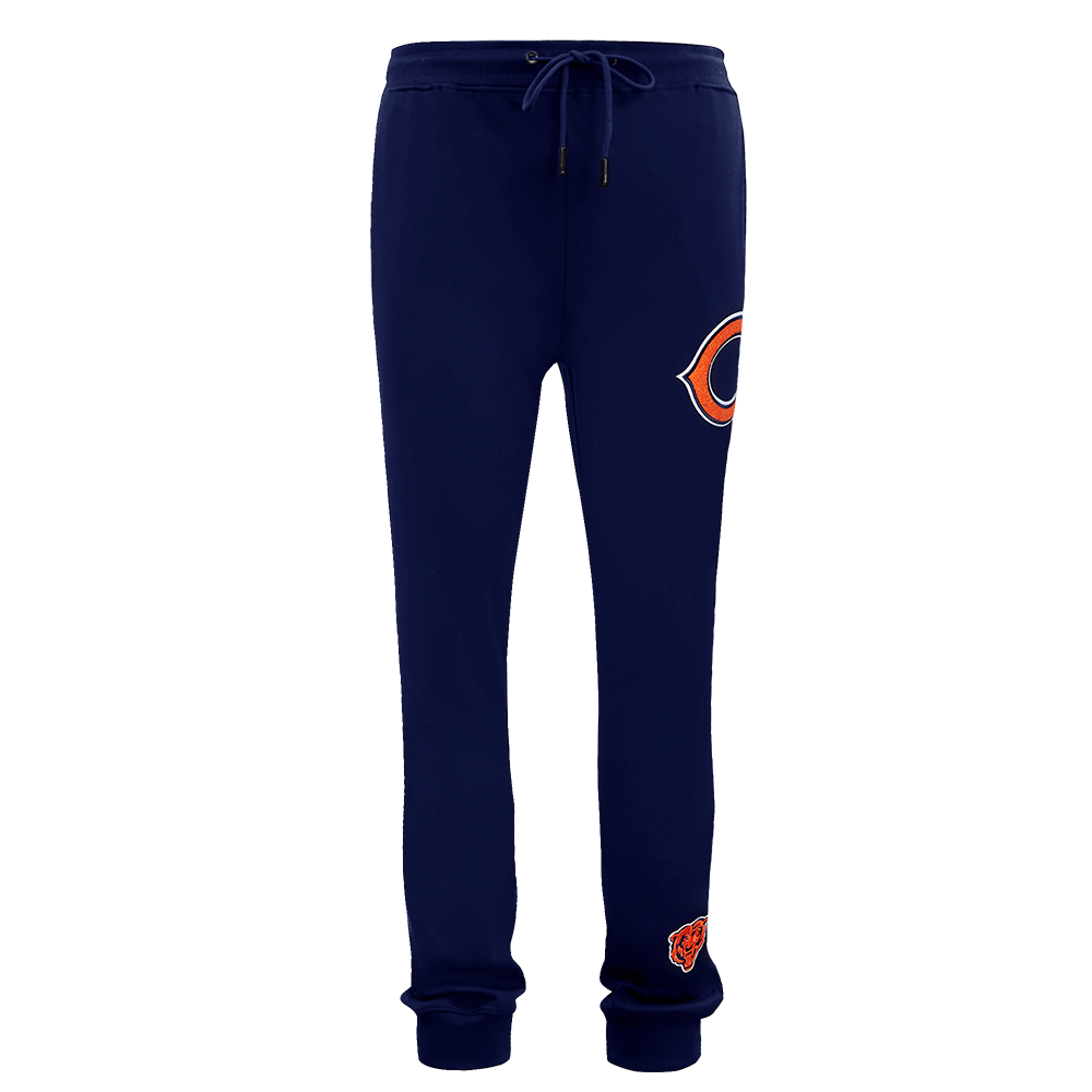 NFL CHICAGO BEARS CLASSIC CHENILLE MEN'S JOGGER (MIDNIGHT NAVY)
