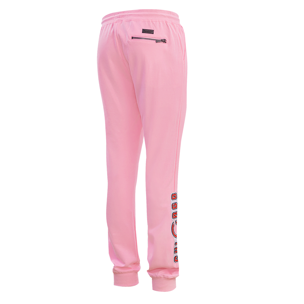 NFL CHICAGO BEARS CLASSIC CHENILLE MEN'S JOGGER (PINK)