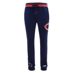 NFL CHICAGO BEARS MASHUP MEN'S RIB SWEATPANT (MIDNIGHT NAVY/ORANGE/MIDNIGHT NAVY)