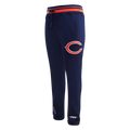 NFL CHICAGO BEARS MASHUP MEN'S RIB SWEATPANT (MIDNIGHT NAVY/ORANGE/MIDNIGHT NAVY)