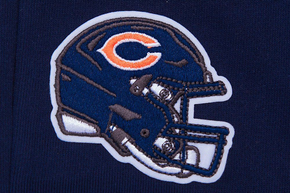 NFL CHICAGO BEARS MASHUP MEN'S RIB SWEATPANT (MIDNIGHT NAVY/ORANGE/MIDNIGHT NAVY)