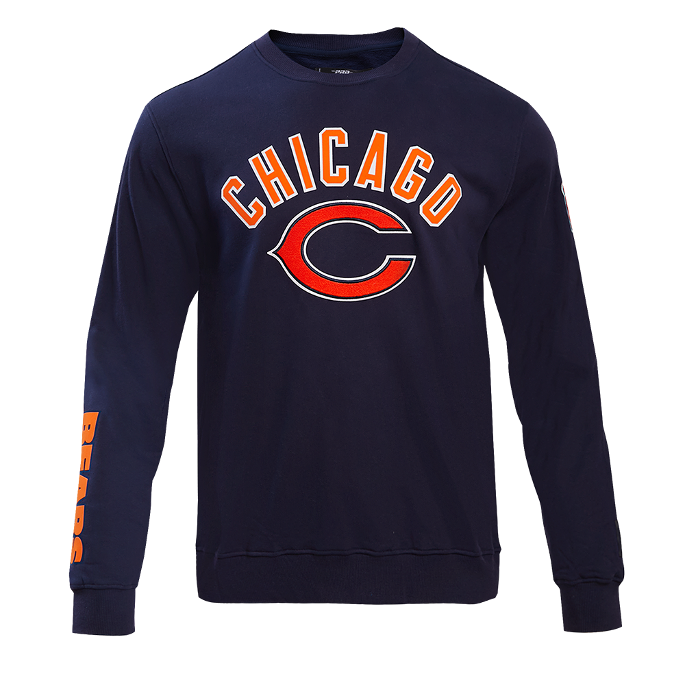 NFL CHICAGO BEARS CLASSIC CHANDAIL À COL ROND POUR HOMME (MARINE MINUIT)