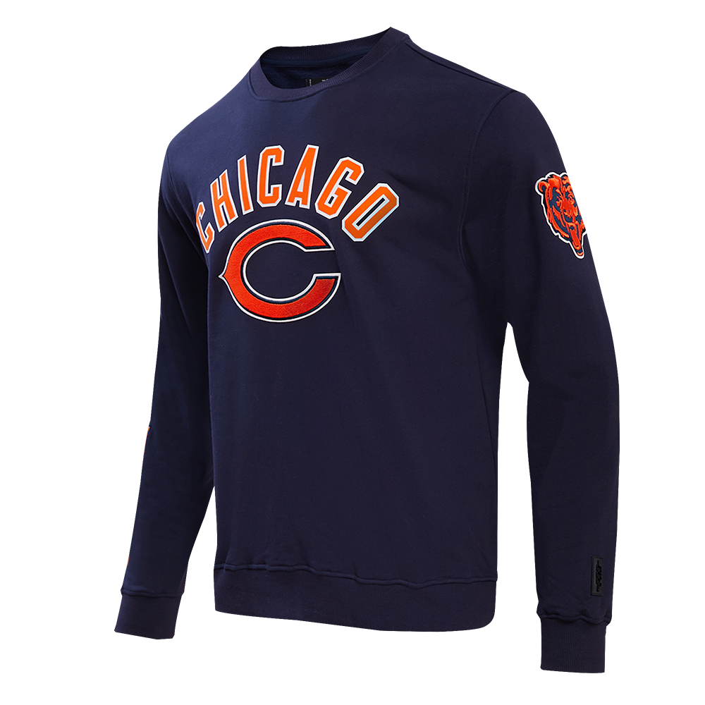 NFL CHICAGO BEARS CLASSIC CHANDAIL À COL ROND POUR HOMME (MARINE MINUIT)