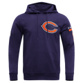 NFL CHICAGO BEARS CLASSIC CHENILLE CHANDAIL À CAPUCHON POUR HOMME (MARINE MINUIT)
