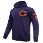 NFL CHICAGO BEARS CLASSIC CHENILLE CHANDAIL À CAPUCHON POUR HOMME (MARINE MINUIT)