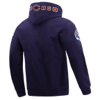NFL CHICAGO BEARS CLASSIC CHENILLE CHANDAIL À CAPUCHON POUR HOMME (MARINE MINUIT)